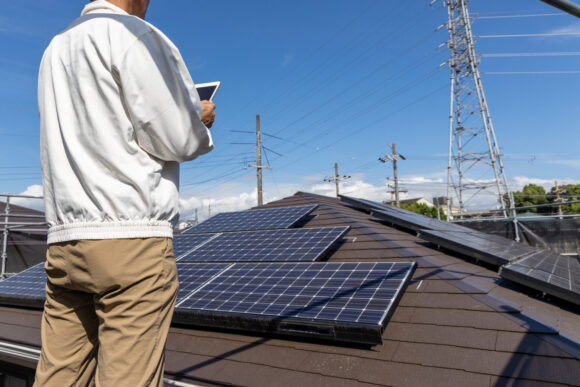太陽光発電を設置している人